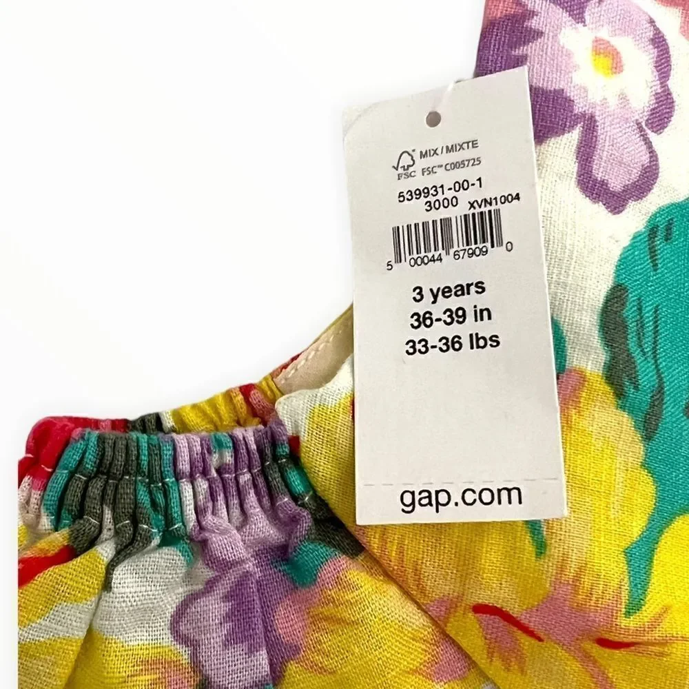 GAP Kids | Multicolored | FLOWERS DRESS